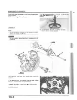 Предварительный просмотр 228 страницы Honda VF1000F 1985 Shop Manual