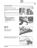 Предварительный просмотр 236 страницы Honda VF1000F 1985 Shop Manual