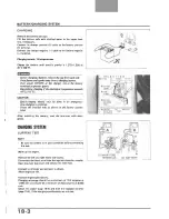 Предварительный просмотр 259 страницы Honda VF1000F 1985 Shop Manual