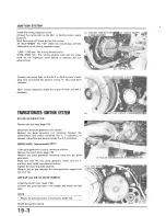 Предварительный просмотр 264 страницы Honda VF1000F 1985 Shop Manual