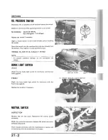 Предварительный просмотр 273 страницы Honda VF1000F 1985 Shop Manual