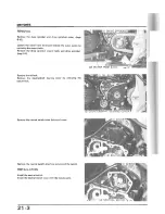 Предварительный просмотр 274 страницы Honda VF1000F 1985 Shop Manual