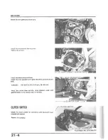 Предварительный просмотр 275 страницы Honda VF1000F 1985 Shop Manual