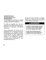 Предварительный просмотр 94 страницы Honda VFH-ABS Owner'S Manual