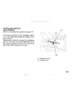 Предварительный просмотр 139 страницы Honda VFH-ABS Owner'S Manual