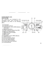 Предварительный просмотр 23 страницы Honda VFR Owner'S Manual