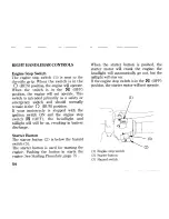 Предварительный просмотр 66 страницы Honda VFR Owner'S Manual