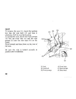 Предварительный просмотр 70 страницы Honda VFR Owner'S Manual