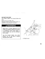 Предварительный просмотр 71 страницы Honda VFR Owner'S Manual