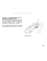 Предварительный просмотр 73 страницы Honda VFR Owner'S Manual