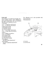 Предварительный просмотр 103 страницы Honda VFR Owner'S Manual