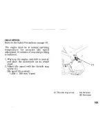 Предварительный просмотр 117 страницы Honda VFR Owner'S Manual