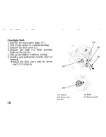 Предварительный просмотр 144 страницы Honda VFR Owner'S Manual