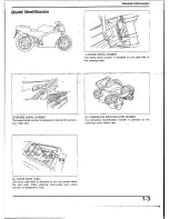 Предварительный просмотр 7 страницы Honda VFR400R Service Manual