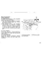 Предварительный просмотр 25 страницы Honda VFR750F 1993 Owner'S Manual