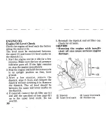 Предварительный просмотр 38 страницы Honda VFR750F 1993 Owner'S Manual