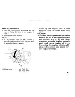 Предварительный просмотр 55 страницы Honda VFR750F 1993 Owner'S Manual