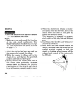 Предварительный просмотр 58 страницы Honda VFR750F 1993 Owner'S Manual