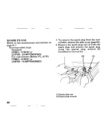 Предварительный просмотр 74 страницы Honda VFR750F 1993 Owner'S Manual