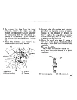 Предварительный просмотр 75 страницы Honda VFR750F 1993 Owner'S Manual