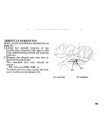 Предварительный просмотр 77 страницы Honda VFR750F 1993 Owner'S Manual