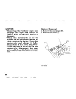 Предварительный просмотр 94 страницы Honda VFR750F 1993 Owner'S Manual