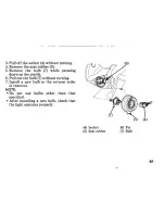 Предварительный просмотр 99 страницы Honda VFR750F 1993 Owner'S Manual