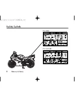 Предварительный просмотр 17 страницы Honda VFR800A Owner'S Manual