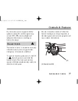 Предварительный просмотр 46 страницы Honda VFR800A Owner'S Manual