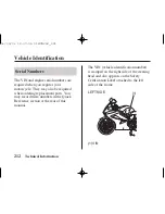 Предварительный просмотр 221 страницы Honda VFR800A Owner'S Manual