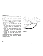 Preview for 78 page of Honda VT1100C2 Owner'S Manual