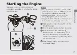 Предварительный просмотр 29 страницы Honda VT1300CR/CRA Manual