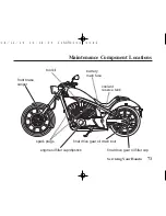 Предварительный просмотр 80 страницы Honda VT1300CX Fury Owner'S Manual