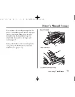 Предварительный просмотр 84 страницы Honda VT1300CX Fury Owner'S Manual