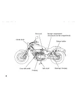 Предварительный просмотр 16 страницы Honda VT250C V-Twin Custom Owner'S Manual