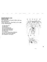 Предварительный просмотр 17 страницы Honda VT250C V-Twin Custom Owner'S Manual