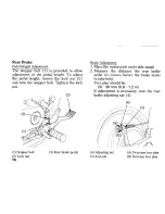 Предварительный просмотр 24 страницы Honda VT250C V-Twin Custom Owner'S Manual