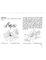 Предварительный просмотр 29 страницы Honda VT250C V-Twin Custom Owner'S Manual