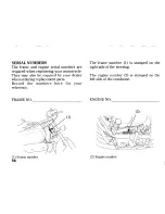 Предварительный просмотр 64 страницы Honda VT250C V-Twin Custom Owner'S Manual