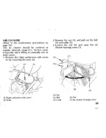 Предварительный просмотр 67 страницы Honda VT250C V-Twin Custom Owner'S Manual