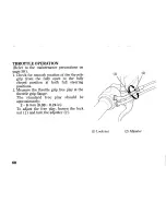 Предварительный просмотр 76 страницы Honda VT250C V-Twin Custom Owner'S Manual