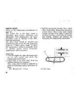 Предварительный просмотр 78 страницы Honda VT250C V-Twin Custom Owner'S Manual