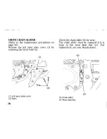 Предварительный просмотр 84 страницы Honda VT250C V-Twin Custom Owner'S Manual