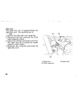 Предварительный просмотр 98 страницы Honda VT250C V-Twin Custom Owner'S Manual