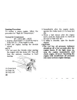 Предварительный просмотр 46 страницы Honda VT600C Shadow VLX Owner'S Manual