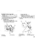 Предварительный просмотр 91 страницы Honda VT600C Shadow VLX Owner'S Manual