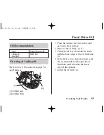 Preview for 102 page of Honda VT750C 2005 Shadow Aero Owner'S Manual