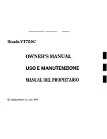 Предварительный просмотр 3 страницы Honda VT750C Owner'S Manual