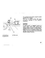 Предварительный просмотр 39 страницы Honda VT750C Owner'S Manual