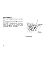 Предварительный просмотр 58 страницы Honda VT750C Owner'S Manual